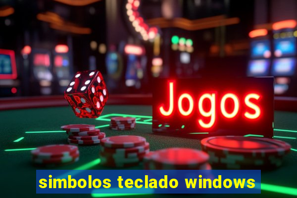 simbolos teclado windows